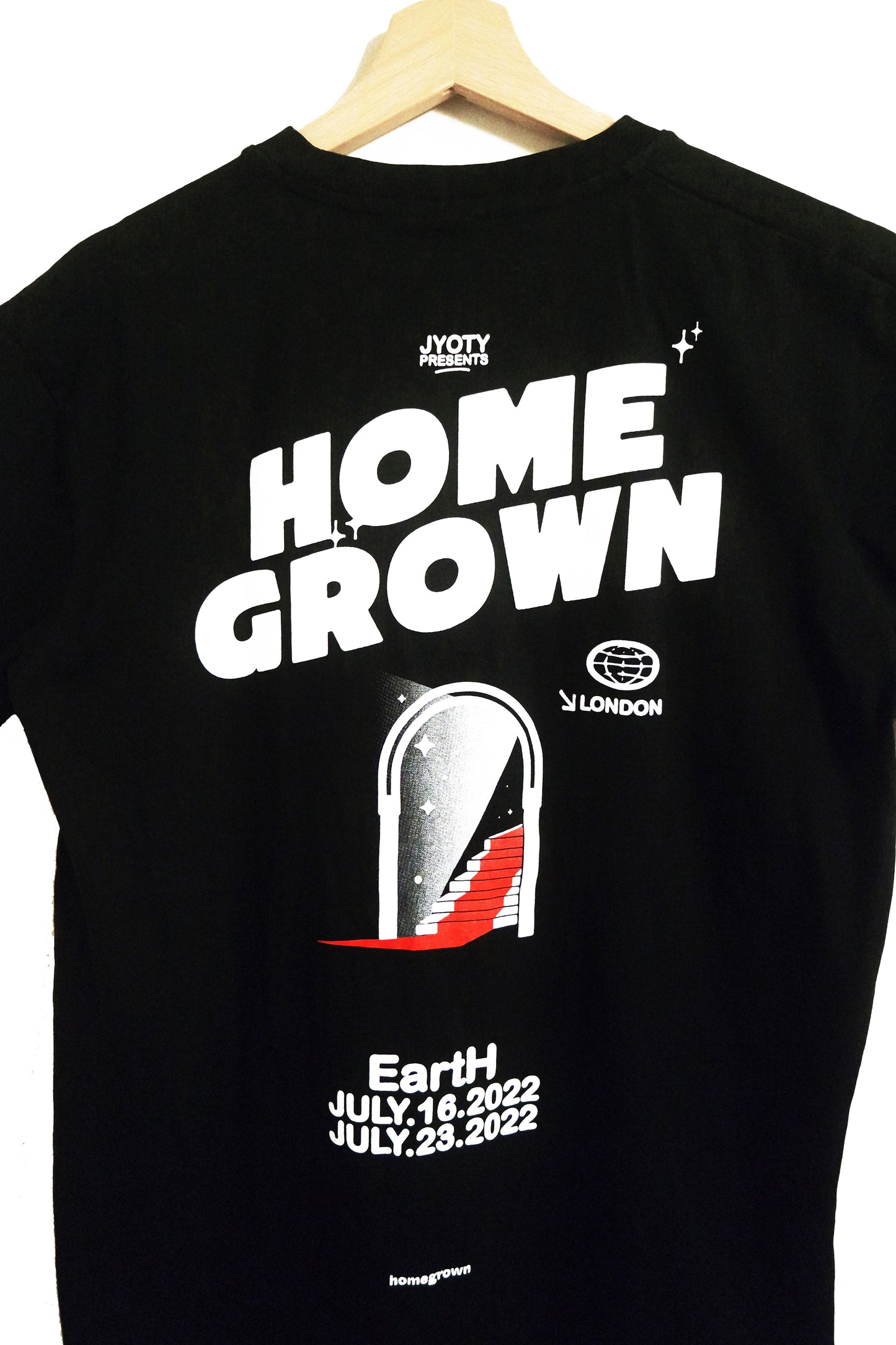 Jyoty presents Homegrown London, July 2022 Tour T-Shirt