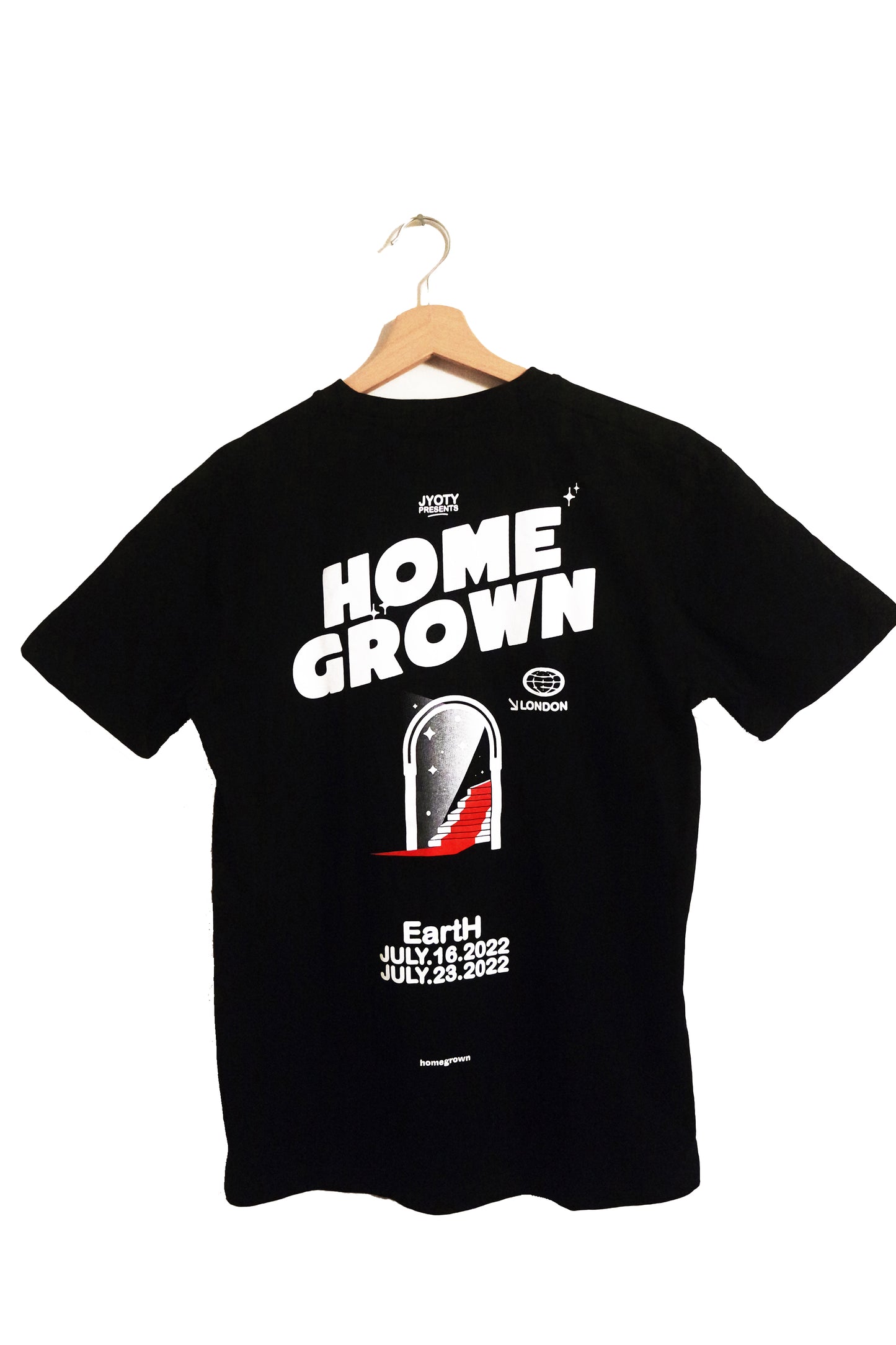 Jyoty presents Homegrown London, July 2022 Tour T-Shirt